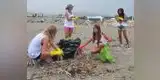 Sofía Mulanovich ayudó a limpiar playa Mamacona