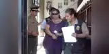 Lucy Cabrera fue detenida por agredir a policía