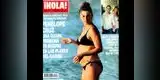 Penélope Cruz lució su embarazo en la playa