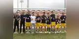 David Villa jugó con ganadores de concurso "El Gran Portero Big Cola"