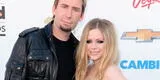 Avril Lavigne se casó hoy en Francia con Chad Kroeger