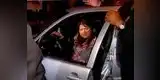Mujer ebria se bajo los pantalones tras chocar su auto