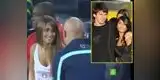 Novia de Lionel Messi y asistente de Barcelona coquetean en partido