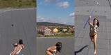 YouTube: dron capta a mujer en topless y desata su furia (VIDEO)