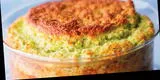 La receta popular: souflé de brócoli