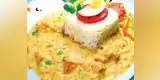 Migadito de pollo con huevo