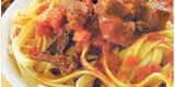 La receta popular: tallarines con lengua de res