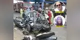 Cuatro personas mueren al colisionar auto contra tráiler en Lurín
