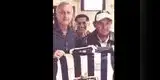Cruyff y el Cholo Sotil lucen felices con polo de Alianza  
