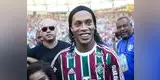 Ronaldinho tuvo 'monumental' recibimiento del Fluminense en el Maracaná