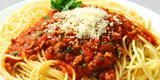 La receta popular: espaguetis a la boloñesa