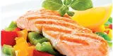 Filetes de trucha con vegetales