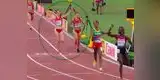 Mundial de Atletismo: celebrar de antemano le costó la medalla (VIDEO)