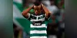 Sporting de Lisboa: André Carrillo no fue tomado en cuenta