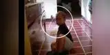 Argentina: duende es captado cuando mujer filmaba a su hijo (VIDEO)