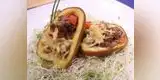 Cocona rellena en su salsa