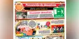 Prevención de desastres: alerta ante huaicos