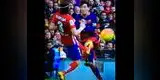 Barcelona: Messi recibió una brutal falta en duelo ante Atlético