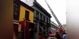 Cercado de Lima: incendio consume 2 almacenes de ropa y deja un herido