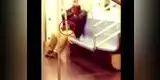 ¡Terror en el Metro! rata se 'pasea' sobre pasajero mientras dormía