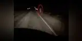  Paranormal: fantasma de novia aparece en carretera y aterroriza a conductores (VIDEO)