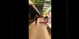 Jóvenes son sorprendidos teniendo relaciones en estación del metro, y ahora son buscados