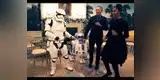Star Wars: Los Obama bailaron con Stormtroopers y R2D2 en la Casa Blanca