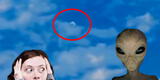 OVNI: supuesto Ufo captado por cámara desde avión impacta al mundo (VIDEO)