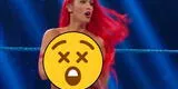 WWE: Luchadora Eva Marie se queda sin sostén durante transmisión en vivo (VIDEO)