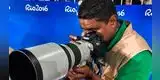 Un fotógrafo ciego rompe paradigmas en los Juegos Paralímpicos de Río