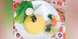 Causa de garbanzos