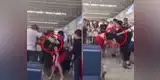 YouTube: encontró a esposo con otra en aeropuerto y reaccionó de la peor manera (VIDEO)
