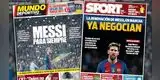  Lionel Messi: Barcelona le haría un contrato de por vida