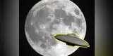 OVNI: enorme objeto es captado sobre la superficie lunar (VIDEO)
