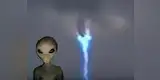 OVNI: Ufo impacta al elevarse y desaparecer en medio de las nubes (VIDEO)