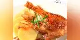 Pato con almendras
