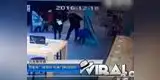 Youtube: puerta de cristal cae sobre niño cuando ingresaba a tienda