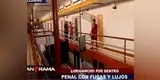 Presos del penal de Lurigancho tienen celdas de lujo con baños 5 estrellas (VIDEO) 