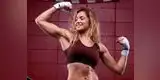 Boxeadora de UFC se queda sin pelear por sus implantes de senos