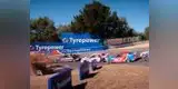 Impactante choque de autos de carreras sorprende a usuarios de YouTube [VIDEO]