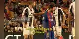 Champions League: Chiellini golpeó a Bonucci por la camiseta de Messi [VIDEO]