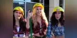 Así reaccionan los hombres cuando unas sexys obreras les lanzan piropos [VIDEO]