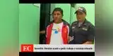 Huachipa: sujeto robó un celular en plena entrevista laboral 