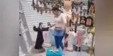 El nuevo 'pasito perrón' lo protagoniza una santa mexicana en Facebook [VIDEO]