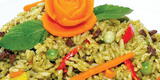 Arroz a la jardinera con sangrecita