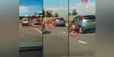 YouTube: perro asomó su cabeza por coche y casi termina en tragedia [VIDEO]