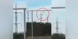 YouTube: Joven sube a una torre eléctrica y todo termina en tragedia [VIDEO]