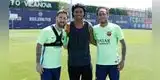 Lionel Messi: Vea el emotivo reencuentro de la 'pulga' con Ronaldinho [VIDEO]