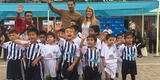 Así fue recibido Claudio Pizarro por los niños de un centro social [VIDEO]