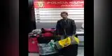 Callao: detienen a presunto "burrier" en aeropuerto
